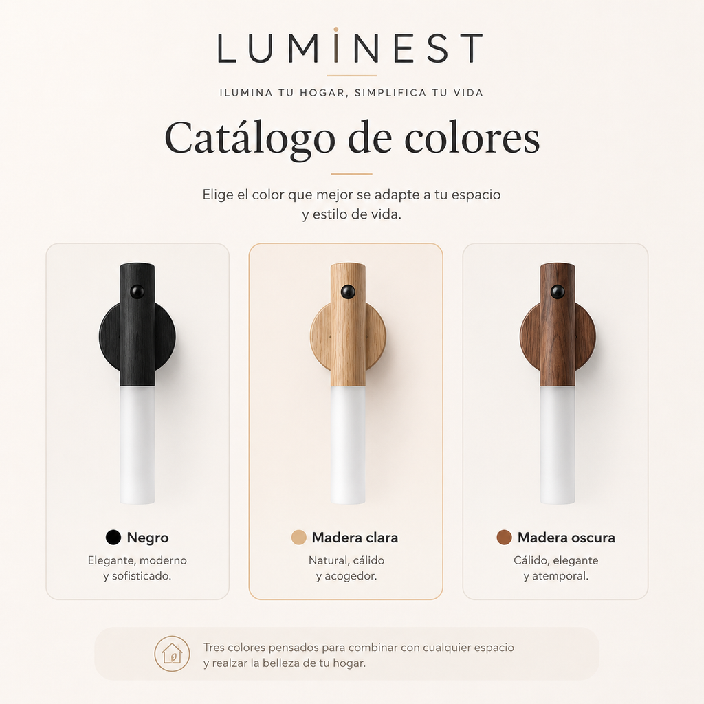Lampara Nocturna Inteligente Con Sensor De Movimiento