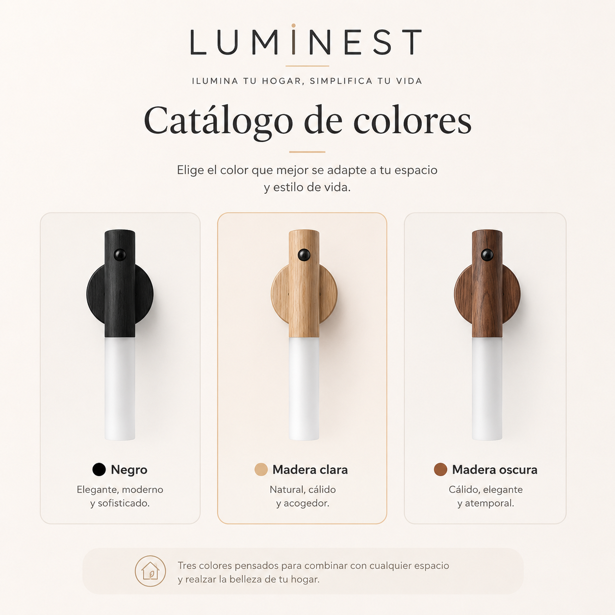 Lampara Nocturna Inteligente Con Sensor De Movimiento
